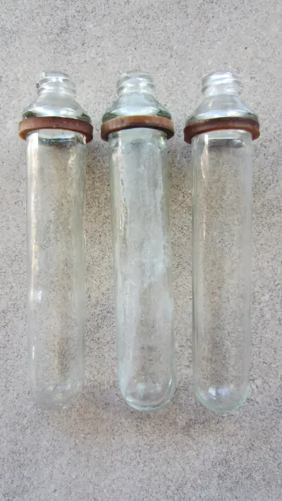 Inner glass tube (calcium chloride) with seal for Blendkörper 2H - 3 pieces