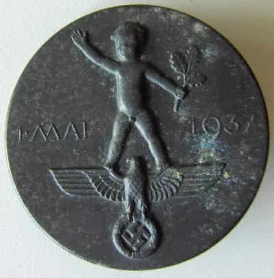 1. Mai 1938 - brooche - Manufacturer: GEBRÜDER SCHMIDT - OBERSTEIN