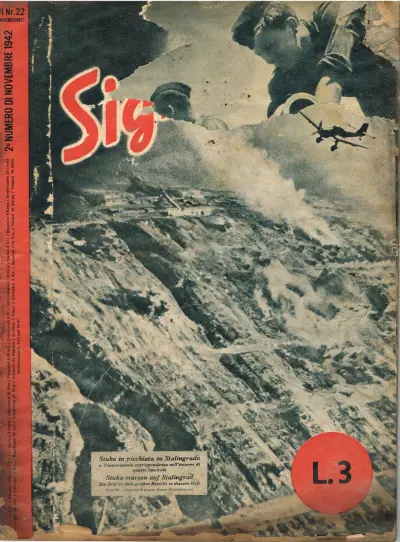 Signal - Italy - 1942 D/I Nr. 22 - damaged