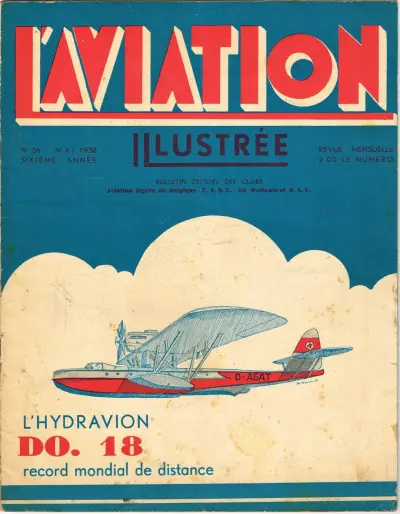 L'Aviation Illustrée - N°56 - Mai 1938