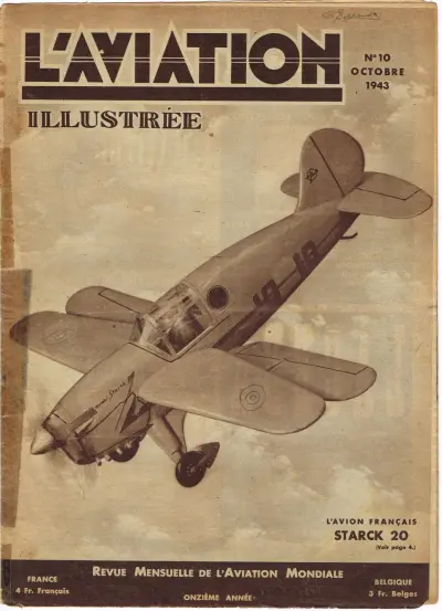 L'Aviation Illustrée - N° 10 - Octobre 1943