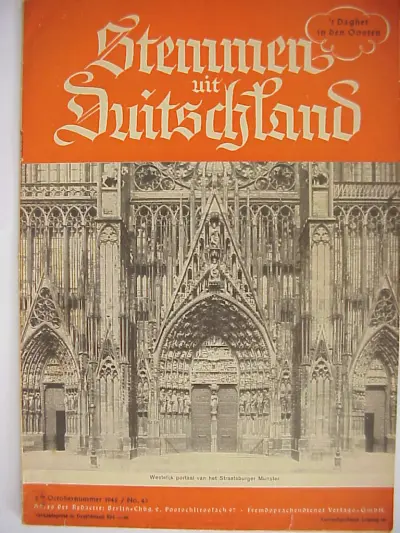 Stemmen uit Duitschland - 2e Octobernummer 1942 - No. 43