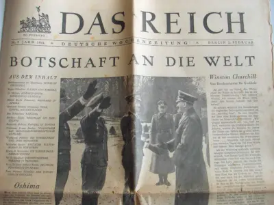 Das Reich - Jahr 1941 - Nr. 5 - Berlin 2. Februar 1941 - 30 Pfennig
