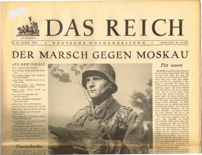 Das Reich - Jahr 1941 - Nr. 26 - Berlin 29. Juni 1941 - 30 Pfennig