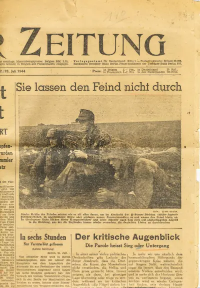 Brüsseler Zeitung - Sonnabend/Sonntag, 22./23. Juli 1944