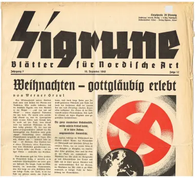 Sigrune - Jahrgang 7 - Folge 12 - 10. Dezember 1940 - Einzelfpreis 20 Pfennig