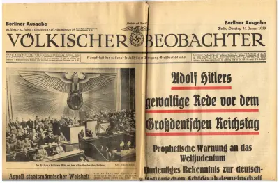 Völkischer Beobachter - Berliner Ausgabe - 52. Jahrg. - 31. Ausg. - Berlin, Dienstag, 31. Januar 1939 - Einzelfpreis 20 Pf.