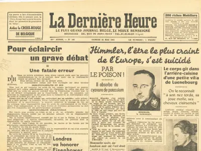 La Dernière Heure - 40 Année - N° 146 - Samedi 26 Mai 1945 - Le Numéro : Un Franc