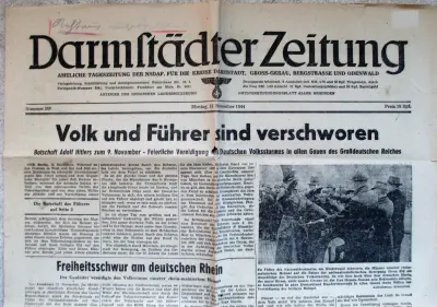 Darmstädter Zeitung - Nummer 300 - Montag, 13. November 1944 - Preis 10 Rpf.